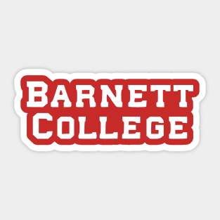 Barnett College Sticker